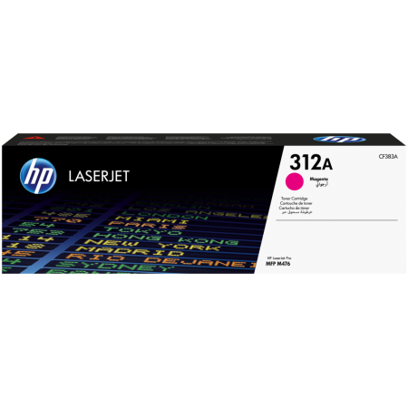 HP Cartucho de tóner 312A magenta para LaserJet