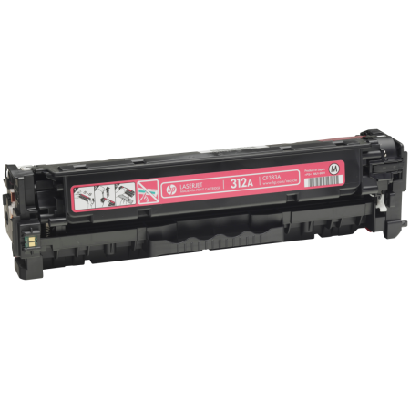 HP Cartucho de tóner 312A magenta para LaserJet