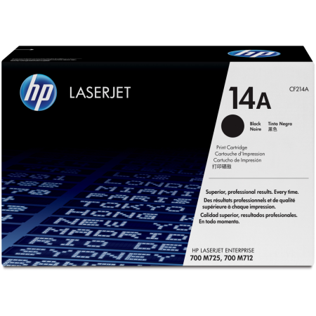 HP Cartucho de tóner original LaserJet 14A negro