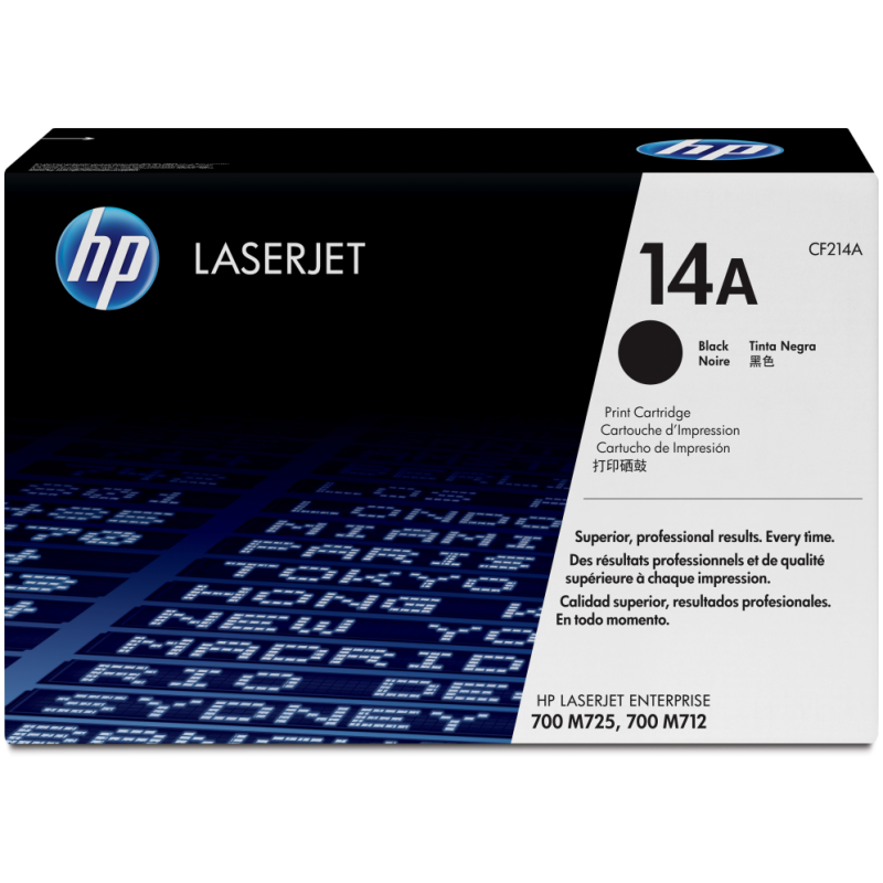 HP Cartucho de tóner original LaserJet 14A negro
