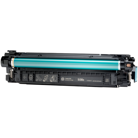 HP Cartucho de tóner original LaserJet 508X cian de alta capacidad