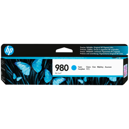 HP Cartucho de tinta original 980 cian