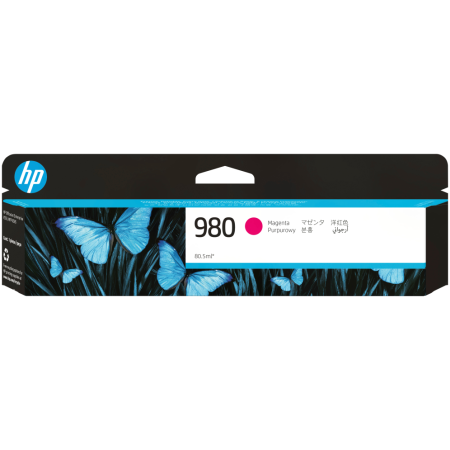 HP Cartucho de tinta original 980 magenta