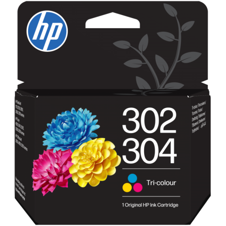 HP Cartucho de Tinta Original 302/304 tricolor
