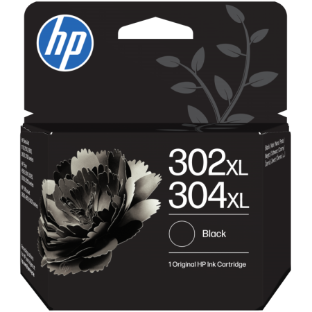 HP Cartucho de Tinta Original 302XL/304XL negro