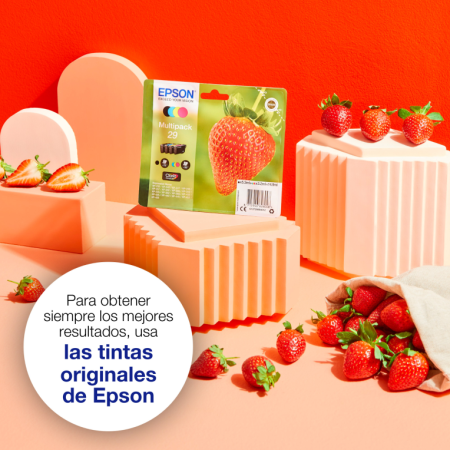 Epson Strawberry Singlepack Magenta 29XL Claria Home Ink