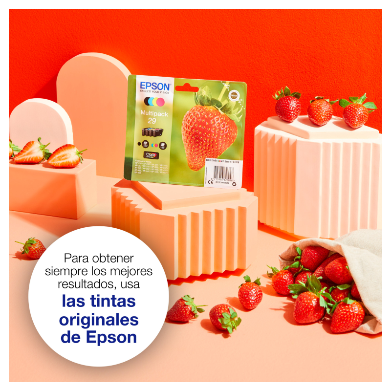 Epson Strawberry Singlepack Magenta 29XL Claria Home Ink
