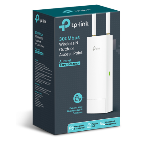 TP-Link Omada EAP110-Outdoor 300 Mbit/s Blanco Energía sobre Ethernet (PoE)