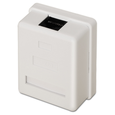 AISENS A139-0301 caja de conexiones de red Cat6 Blanco