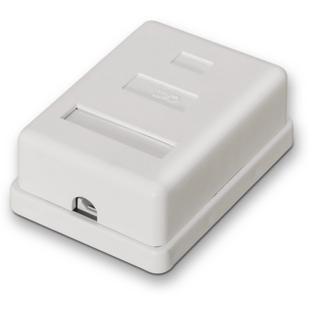 AISENS A139-0303 caja de conexiones de red Cat6 Blanco