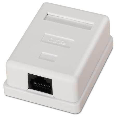 AISENS A138-0296 caja de conexiones de red Cat5e Blanco