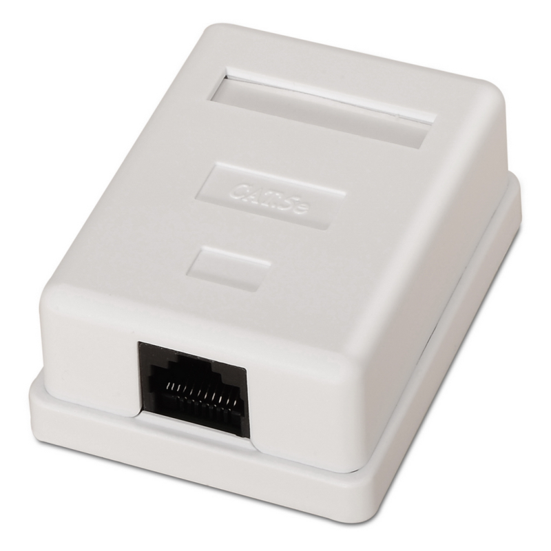 AISENS A138-0296 caja de conexiones de red Cat5e Blanco