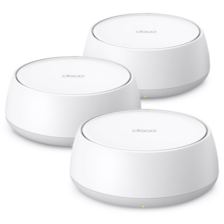 TP-Link DECO BE25(3-PACK) sistema Wi-Fi Mesh (Wi-Fi en malla) Doble banda (2,4 GHz / 5 GHz) Wi-Fi 7 (802.11be) Blanco 2 Interno