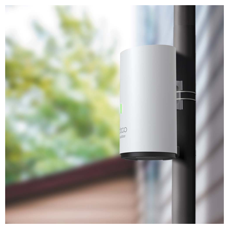 TP-Link Deco X50-Outdoor Doble banda (2,4 GHz / 5 GHz) Wi-Fi 6 (802.11ax) Blanco 1 Interno