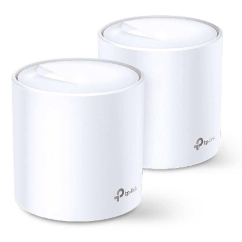 TP-Link Deco X20 (2-pack) Doble banda (2,4 GHz / 5 GHz) Wi-Fi 5 (802.11ac) Blanco Interno