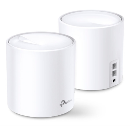 TP-Link Deco X20 (2-pack) Doble banda (2,4 GHz / 5 GHz) Wi-Fi 5 (802.11ac) Blanco Interno