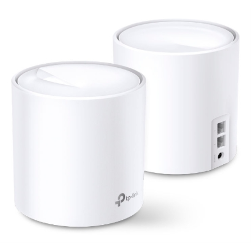 TP-Link Deco X20 (2-pack) Doble banda (2,4 GHz / 5 GHz) Wi-Fi 5 (802.11ac) Blanco Interno
