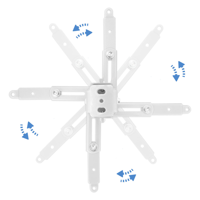 TooQ PJ2012T-W montaje para projector Techo Blanco