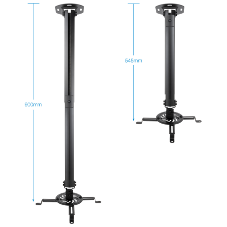 TooQ PJ3030TN-B montaje para projector Negro