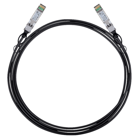 TP-Link Omada SM5220-3M Cable de fibra óptica e InfiniBand SFP+ DAC Negro
