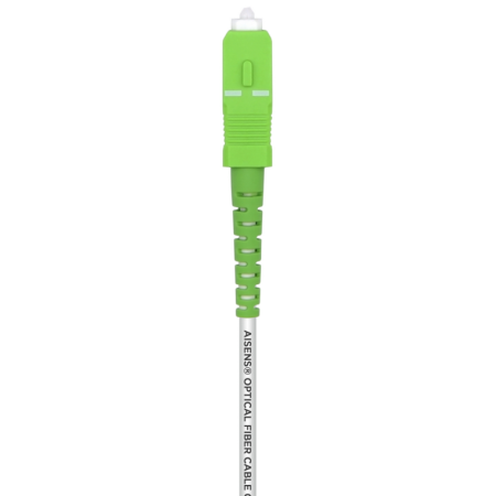 AISENS A152-0496 Cable de fibra óptica e InfiniBand 5 m SC Blanco
