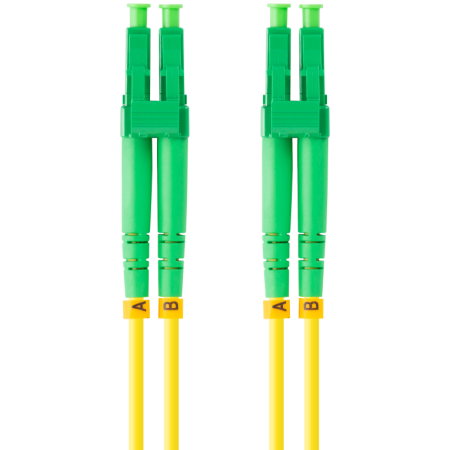 Lanberg FO-LALA-SD11-0010-YE Cable de fibra óptica e InfiniBand 1 m LC Amarillo
