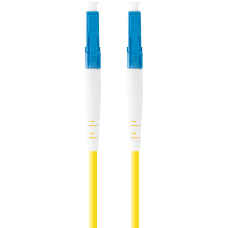 Lanberg FO-LULU-SS11-0010-YE Cable de fibra óptica e InfiniBand 1 m LC Amarillo