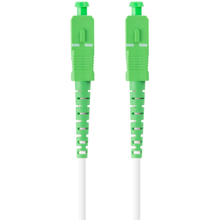 Lanberg FO-SASA-SS21-0025-WH Cable de fibra óptica e InfiniBand 2,5 m SC Blanco