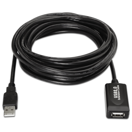 AISENS A101-0019 cable USB USB 2.0 10 m USB A Negro