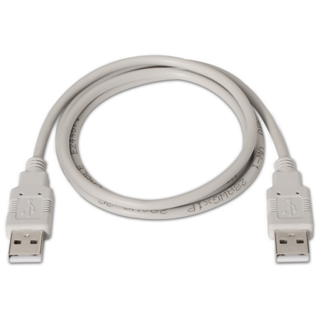 AISENS A101-0021 cable USB USB 2.0 1 m USB A Beige