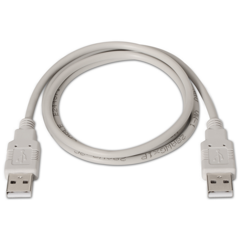 AISENS A101-0021 cable USB USB 2.0 1 m USB A Beige