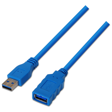 AISENS A105-0045 cable USB USB 3.2 Gen 1 (3.1 Gen 1) 1 m USB A 5 Gbit/s Azul