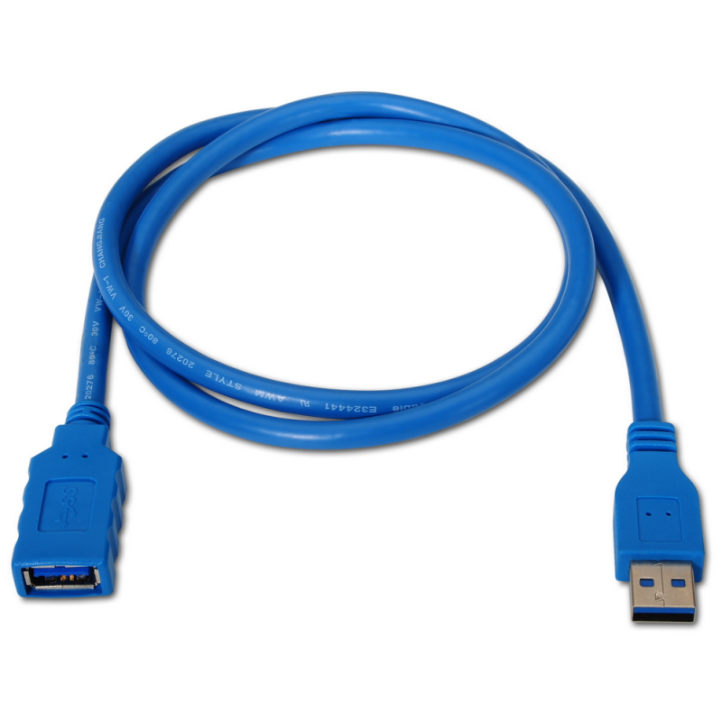 AISENS A105-0045 cable USB USB 3.2 Gen 1 (3.1 Gen 1) 1 m USB A 5 Gbit/s Azul
