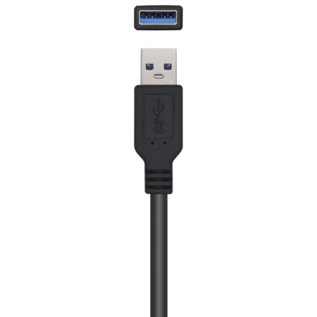 AISENS Cable USB 3.0 Prolongador Con Amplificador, Tipo A/M-A/H, Negro, 5.0m