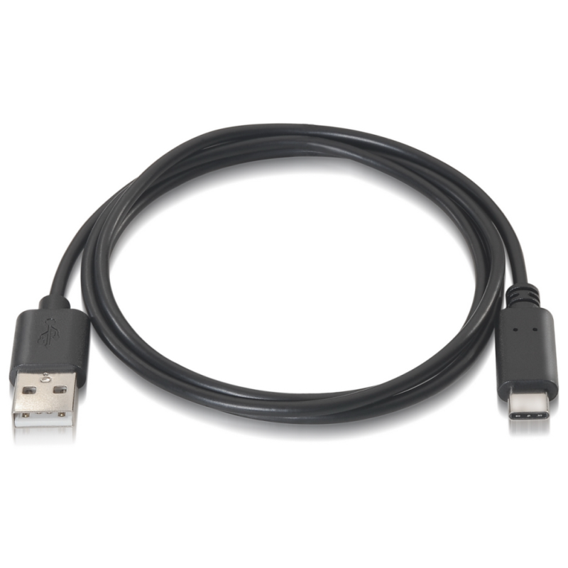 AISENS A107-0051 cable USB USB 2.0 1 m USB A USB C Negro