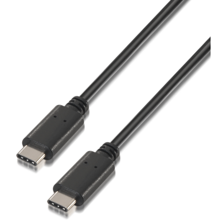 AISENS A107-0057 cable USB USB 2.0 2 m USB C 0,48 Gbit/s Negro