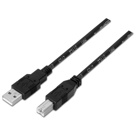 AISENS A101-0007 cable USB USB 2.0 3 m USB A USB B Negro