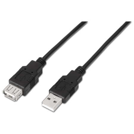 AISENS A101-0015 cable USB USB 2.0 1 m USB A Negro