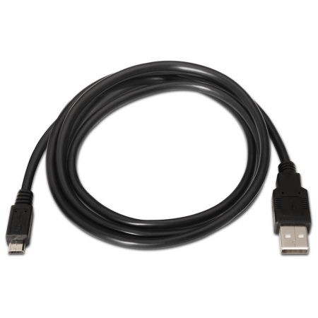 AISENS A101-0027 cable USB USB 2.0 0,8 m USB A Micro-USB B Negro
