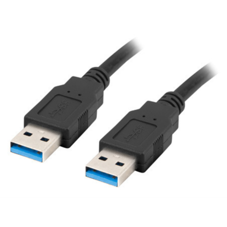 Lanberg CA-USBA-30CU-0005-BK cable USB USB 3.2 Gen 1 (3.1 Gen 1) 0,5 m Negro