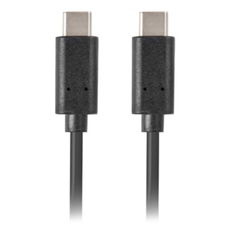 Lanberg CA-CMCM-10CU-0005-BK cable USB USB 2.0 0,5 m USB C Negro