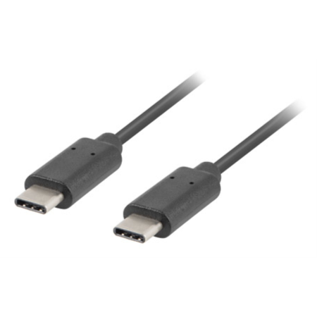Lanberg CA-CMCM-10CU-0010-BK cable USB USB 2.0 1 m USB C Negro