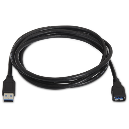AISENS A105-0041 cable USB USB 3.2 Gen 1 (3.1 Gen 1) 1 m USB A Negro