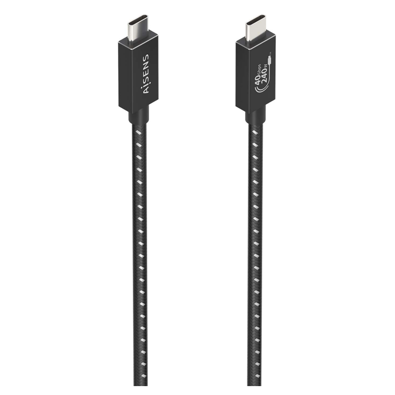AISENS A156-0866 cable USB USB4 Gen 3x2 0,5 m USB C