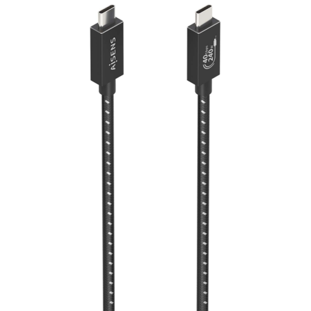 AISENS A156-0867 cable USB USB4 Gen 3x2 1 m USB C
