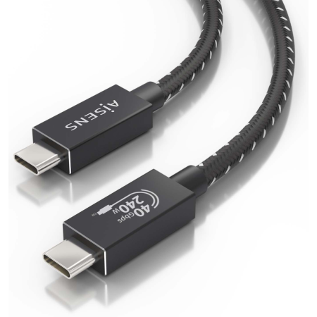AISENS A156-0868 cable USB USB4 Gen 3x2 1,5 m USB C