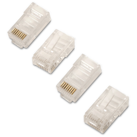 AISENS A138-0292 conector RJ-45 Transparente
