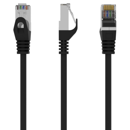 Gembird Patch Cord Cat.6 UTP 2m cable de red Negro Cat6 U/UTP (UTP)