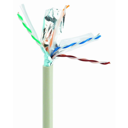 Gembird 305m Cat6 FTP cable de red Gris F/UTP (FTP)