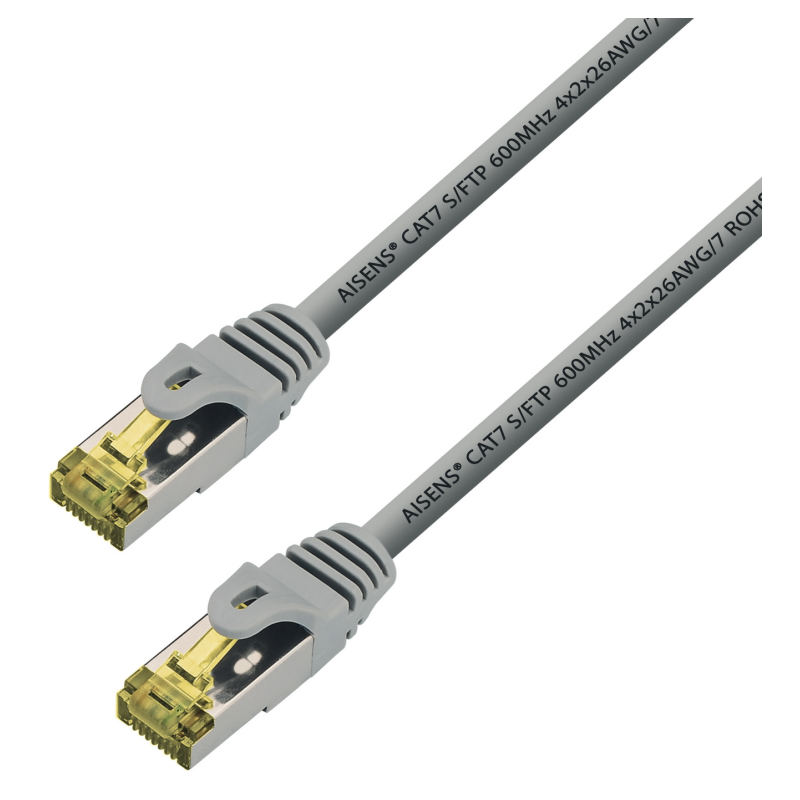 AISENS A146-0333 cable de red Gris 0,5 m Cat7 S/FTP (S-STP)